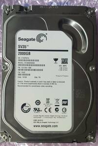 Seagate ST2000VX000 ［SV35 2TB］ 内蔵型ハードディスクドライブ