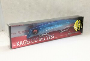 限定 Megabass メガバス KAGELOU SP-C カゲロウ MD125F ショップオリカラ BLUE CLEAR DUETRAME