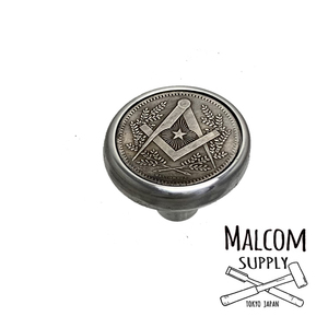 MALCOM SUPPLY製　シフトノブ　フリーメイソン　type1　ハーレー　ビンテージ