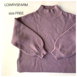 lowrys farm ピンクニット