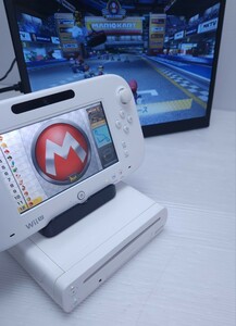 任天堂 Nintendo WiiU 32GB Wii U 本体 WUP-101 GamePad WUP-010 動作品 本体(01^