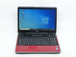 中古/15.6型/ノートPC/Windows10/新品SSD256GB/4GB/i5　M430/FMV　FUJITSU　NF/G70　MS office2021搭載　