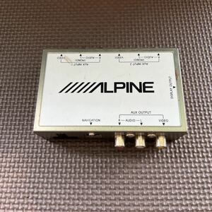 動作未確認 アルパイン AVセレクター ALPINE