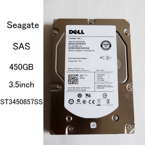★フォーマットのみ確認済 シーゲート SAS 450GB 3.5インチ HDD ST3450857SS 15K.7 Seagate ジャンク デル #3804
