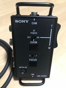 実用中古美品 Sony CBK-DCB01 Power Zoom Control パワーズームコントローラSONY F3 F5 PMW-F55 and PMW-320/350カメラ用SCL-Z18X140レンズ