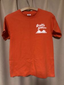 USED LANGLITZ LEATHERS T-SHIRT MADE IN USA 中古 ラングリッツ レザーズ Tシャツ 稀少 XSサイズ アメリカ製 送料無料