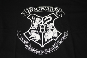 Harry Potter　黒　Tシャツ　メンズ　XL　ハリーポッター　グラフィックT　5分袖　GU　新品 未使用　