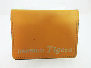 N8522【定期入れ】HANSHIN Tigers 阪神タイガース★パスケース カードケース ファッション小物 装飾品 服飾小物★中古★