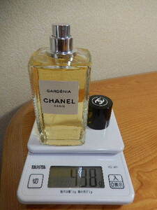 希少品！美品、ほぼ満タン 498g(^^ゞ 200ml トワレ「CHANEL GARDENIA：ガーデニア」EDT-SP（スプレー）状態良し _/_/交渉OK、匿名OK！_/_/