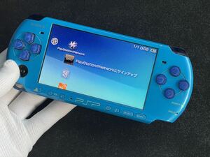 SONY ソニー PSP3000 ブルー 中古品