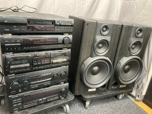 P1901☆【現状品】【3個口】KENWOOD ケンウッド S-10M/T-97/GE-970/A-97/DP-97/X-87 CDプレイヤー チューナー カセットデッキ イコライザー