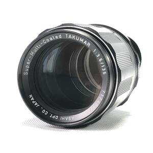 旭光学 Super Multi Coated TAKUMAR 135mm F3.5 ペンタックス M42マウント 現状販売品 24C ヱOA4b