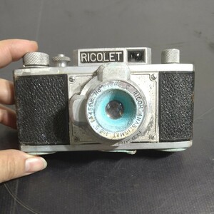 LS035.型番: RICOLET.レンズ:RICOH ANASTIOMAT. フィルムカメラ.ジャンク