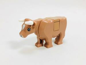 【新品未使用】レゴ　LEGO　ミニフィグ　牛　ウシ