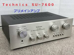 ◆◇Ｔｅｃｈｎｉｃｓ　テクニクス　ＳＵ−７６００プリメインアンプ　整備済 出力段2SA837 2SC1667 メタルキャントランジスター◇◆