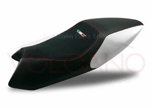 DUCATI MONSTER 696 /796/1100 2008～2014用 VOLCANO イタリア製 革素材 シートカバー SEAT COVER