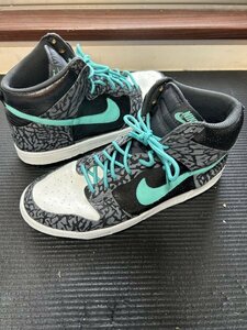 1円スタート カスタムペイント NIKE AIR JORDAN 1 jade US9 27cm dunk sb AF1 jordan fragment atmos