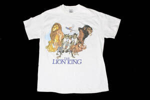 VINTAGE LION KING TEE SIZE L MADE IN USA ライオンキング