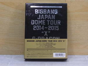 ◎N/137●音楽Blu-ray☆BIGBANG☆JAPAN DOME TOUR 2014-2015 ”X”☆Blu-ray＋CD☆Disc1なし☆中古品
