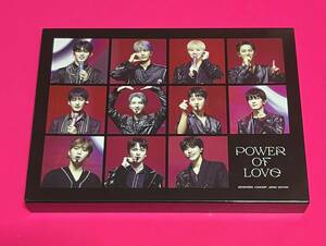 SEVENTEEN DVD POWER OF LOVE CONCERT JAPAN EDITION セブチ #D2