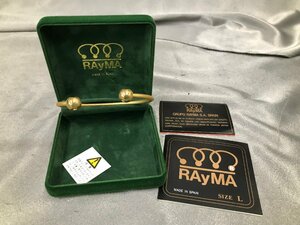 02-15-413 ◎SS　未使用品　RAyMA サイズL ブレスレット アンクレット アクセサリー ファッション小物 ゴールド