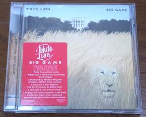 送料込み：中古★WHITE LION/ホワイトライオン★BIG GAME/ビッグ・ゲーム★ROCK CANDY 2015 REMASTER★ボーナス3曲収録★CANDY269