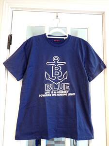 【ハリウッドランチマーケット/BLUE BLUE】メンズsize(4)半袖Tシャツ☆横浜店購入☆聖林公司☆