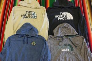 SW-NF25 大きいサイズ ノースフェイス THE NORTH FACE ロゴ スウェットパーカー￥1～ビンテージUS古着卸セット業者まとめ売り