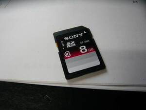 動作保証！SONY SDHC SF-8NX 8GB クラス⑩