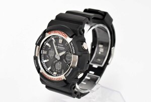 カシオ CASIO 腕時計 G-SHOCK GAW-100 5444 メンズ クォーツ SS 20BAR タフソーラー 箱 取扱説明書付 2306LA043