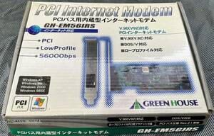 最終価格だと思います：グリーンハウス　PCIバス内蔵型インターネットモデム　GH-EM56IRS