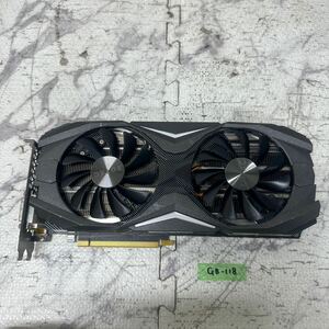 GK 激安 GB-118 グラフィックボード ZOTAC GEFORCE GTX1070 AMP! ED 8GB 256BIT DDR5 [ZT-P10700C-10P] 認識.画像出力のみ確認 中古 同梱可