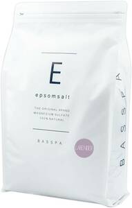 BASSPA エプソムソルト (ラベンダー, 3kg) 選べる10種類の香り 硫酸マグネシウム 入浴剤 計量スプーン付き 純度99
