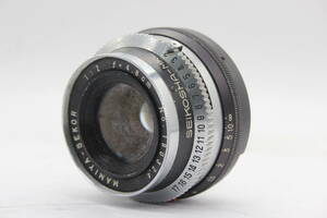 【訳あり品】 マミヤ Mamiya-SEKOR 4.8cm F2 レンズ C5104