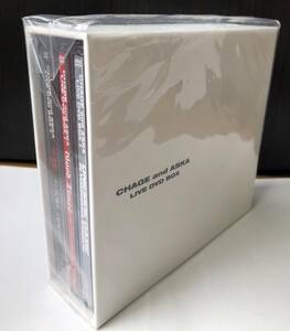 初DVD化【開封のみ未使用】CHAGE and ASKA 　LIVE DVD BOX-1（DVD3枚セット）　チャゲ＆飛鳥