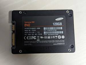 SAMSUNG SSD120GB【動作確認済み】2611　