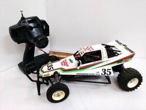 タミヤ　TAMIYA　グラスホッパーレーシング　GRASSHOPPER　ラジコンカー　組立済み　プロポ　ニカド電池7.2V　田宮模型　ジャンク　現状品