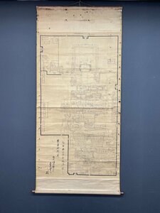 【模写】【一灯】vg8205〈為重〉禁裏御所図 安政2年写 図面 間取図