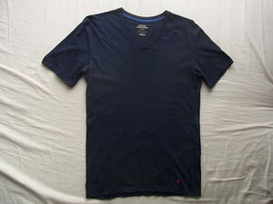 RALPH LAUREN 　ラルフローレン　Vネック　Tシャツ　サイズ M ネイビー