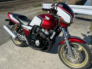 HONDA　CB400SF-R　NC31-135　赤 白　平成9年式　前後新品タイヤ 3000km