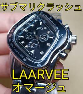 KIOSK オマージュウォッチ クラッシュド・サブマリーナ LAARVEE インスパイア サブマリーナ 国産ミヨタ 御代田 クラッシュウォッチ