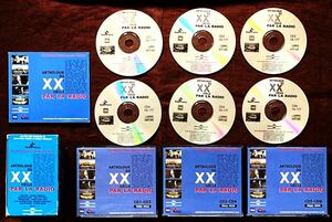 6枚組CD/ANTHOLOGIE DU XXe SIECLE PAR LA RADIO/1900-1999年6時間収録/歴史アーカイブ/ピカソ/ヒトラー/ケネディ/ドゴール将軍/ガンジー他