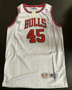 マイケル・ジョーダン #45 White Authentic JERSEY