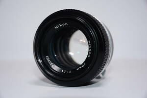 【外観特上級】Nikon NIKKOR 50mm F1.4 非Ai 　#s7134