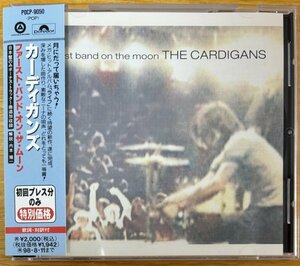 ◎THE CARDIGANS / First Band On The Moon ※国内SAMPLE CD(貴重)/ 初回限定特別価格/ 解説/歌詞/帯付【POLYDOR POCP-9050】1996/8/12発売