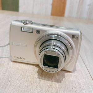 動作品 デジタルカメラ FUJIFILM Finepix F200 EXR デジカメ シルバー 