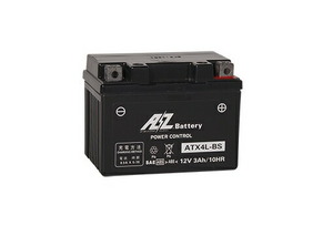 FTR250 バッテリー AZバッテリー ATX4L-BS AZ MCバッテリー 液入充電済 AZバッテリー atx4l-bs
