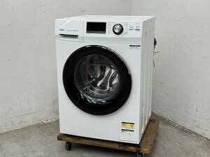 H733☆美品☆AQUA　アクア　ドラム式洗濯機　AQW-FV800E　洗濯8kg　2021年製