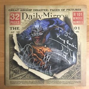 【直筆サイン RSD2016 PICTURE 12 SIGNED!】 IRON MAIDEN / EMPIRE OF THE CLOUD (12inch AUTOGRAPHED) アイアン・メイデン ピクチャー盤