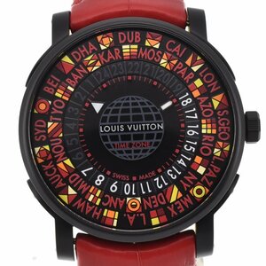 ルイ・ヴィトン LOUIS VUITTON Q5D230 エスカル タイムゾーン 日本限定 自動巻き ユニセックス 極美品 箱・保証書付き H#128722